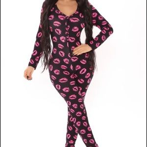Fashion Nova Pajama Onesie